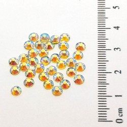 Glas Strasssteine SS16 03 Gold AB irisierend Andere