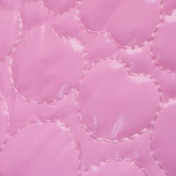 Handauflage Kunstleder Herzmuster rosa skay AbaGroup