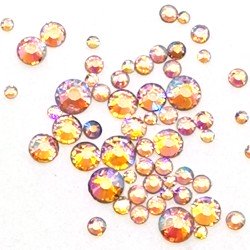 Glas Strasssteine SS Mix 05 Pink AB irisierend Andere