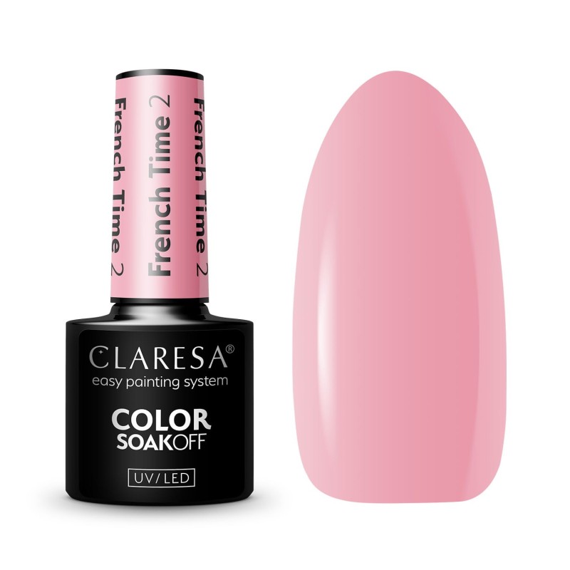 2 French Time UV Nagellack 5 ml Claresa