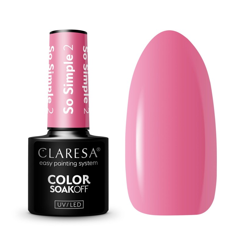 2 So Simple UV Nagellack 5 ml Claresa