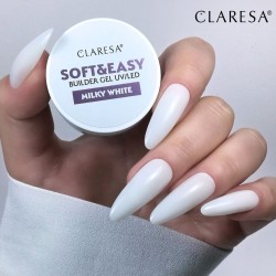 Builder Gel Soft&Easy Milky White 12g Claresa