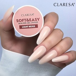 Builder Gel Soft&Easy Light Beige 45g Claresa