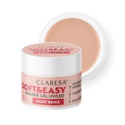 Builder Gel Soft&Easy Light Beige 90g Claresa