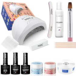 Gel Starter Set mit Dual Lampe für Anfänger Claresa