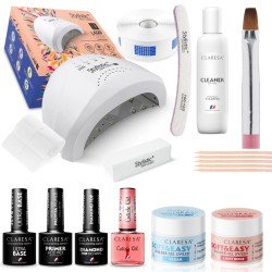 Gel Starter Set mit Dual Lampe Claresa