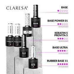 1 Keratin UV Nagellack Extend 5in1 5ml Claresa