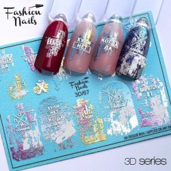 Nagel Sticker 3D 67 FasionNails
