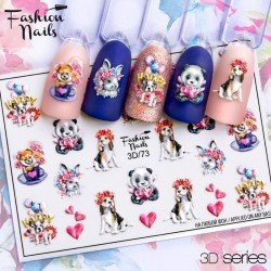 Nagel Sticker Sweet Pet 3D 73 Andere