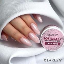 Builder Gel Soft&Easy Glam Pink 12g Claresa