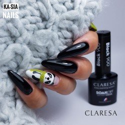 900 Black UV Nagellack 5 ml Claresa
