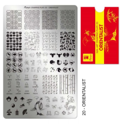 Stempelplatte - Orientalist 020 Moyra