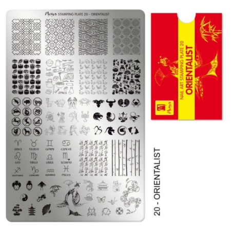 Stempelplatte - Orientalist 020 Moyra