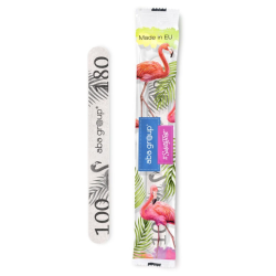 Sicheres Paket Nagelfeile Flamingo Gerade 100/180 Standard AbaGroup