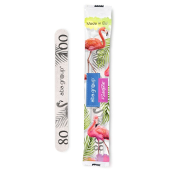 Sicheres Paket Nagelfeile Flamingo Gerade 80/100 Standard AbaGroup