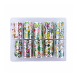 Transferfolien Obst XKZ 33-03 Set 10 Stück