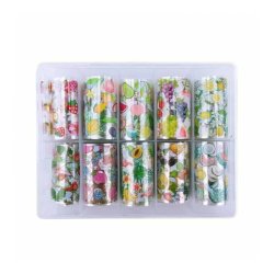 Transferfolien Obst XKZ 33-03 Set 10 Stück