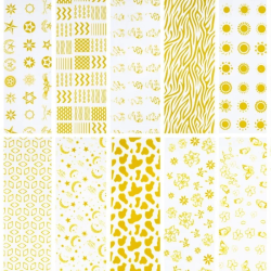 Transferfolien Gold XKZ 33-07 Set 10 Stück