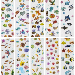 Transferfolien Fische XKZ 29-10 Set 10 Stück