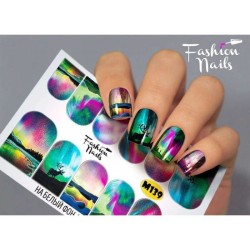 Nagel Sticker Landschaft M 139 Metallic Andere