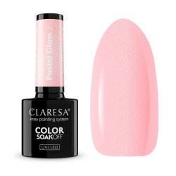 2 Pastel Glam UV Nagellack 5 ml Claresa