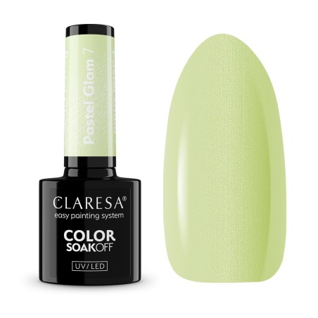 7 Pastel Glam UV Nagellack 5 ml Claresa
