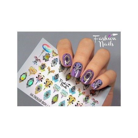 Nagel Sticker Barock G 34 Galaxy