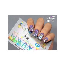 Nagel Sticker Geometrische Muster G 8 Galaxy FasionNails