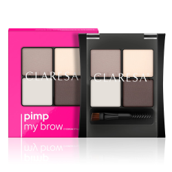 Pimp My Brow 01 Soft Brown Augenbrauen Set 4 g Claresa