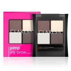 Pimp My Brow 02 Deep Brown Augenbrauen Set 4 g Claresa