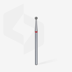 Diamantfräser Kugel Rot, Durchmesser 2.5 Mm Staleks