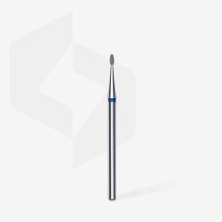 Diamantfräser Runde Knospe Blau, Durchmesser 1.2 Mm / Arbeitsteil 3 Mm Staleks