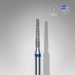 Diamantfräser Kegelstumpf Blau, Durchmesser 1.6 Mm / Arbeitsteil 10 Mm Staleks