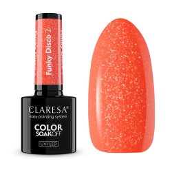 2 Funky Disco  UV Nagellack 5 ml Claresa