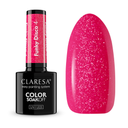 4 Funky Disco  UV Nagellack 5 ml Claresa