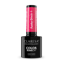4 Funky Disco  UV Nagellack 5 ml Claresa