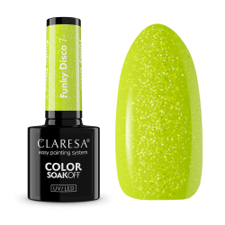 7 Funky Disco  UV Nagellack 5 ml Claresa