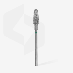 Hartmetallfräser Kegelstumpf Grün, Durchmesser 6 Mm / Arbeitsteil 14 Mm Staleks