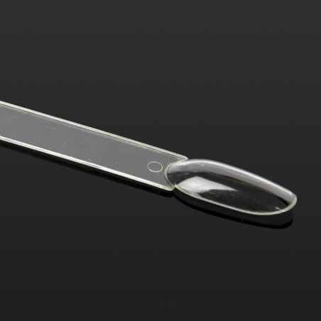 Display Farbmuster :  50 Stück Tips Mandelform mit Ring , klar Andere