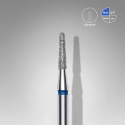 Diamantfräser Kegelstumpf Blau, Durchmesser 1.8 Mm / Arbeitsteil 8 Mm Staleks