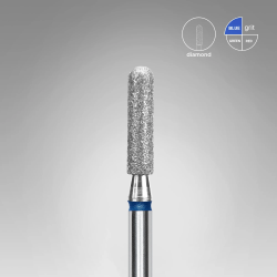 Diamantfräser Abgerundeter Zylinder Blau EXPERT Kopfdurchmesser 2,5 Mm / Arbeitsteil 10 Mm Staleks