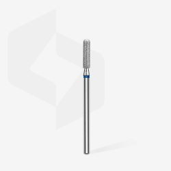 Diamantfräser Abgerundeter Zylinder Blau EXPERT Kopfdurchmesser 2,5 Mm / Arbeitsteil 10 Mm Staleks