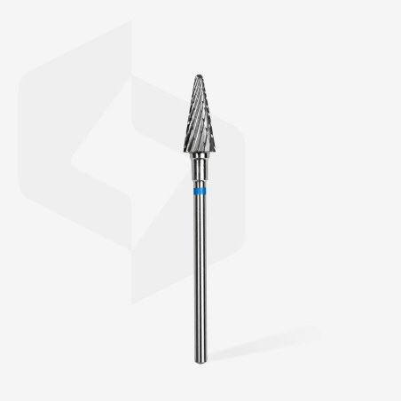 Hartmetallfräser Kegel, Blau, Durchmesser 6 Mm / Arbeitsbereich 14 Mm Staleks