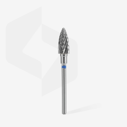 Hartmetallfräser Kegel Blau EXPERT, Durchmesser 6 Mm / Arbeitslänge 14 Mm Staleks