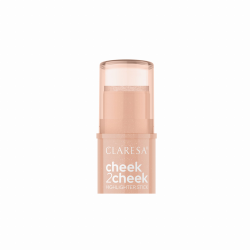 Creamy Highlighter Stick CHEEK 2 CHEEK 01 Pearl Shine Claresa
