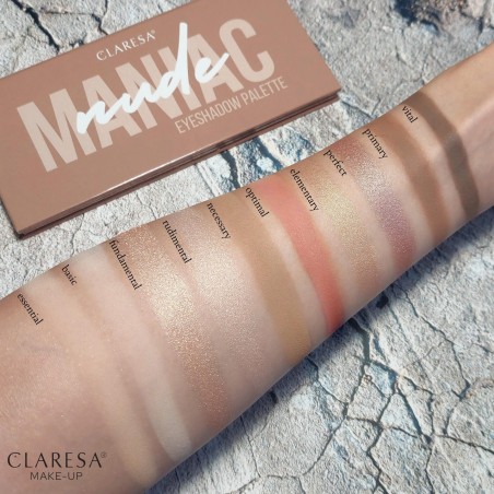 NUDE MANIAC Lidschattenpalette Claresa
