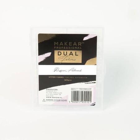 Dual Tips Nagelform  für Acrylgel und Gel 120 St. Russian Almond Makear