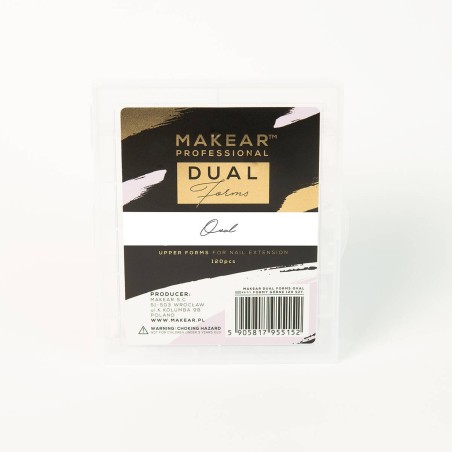 Dual Tips Nagelform  für Acrylgel und Gel 120 St. Oval Makear