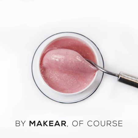 Builder Gel Gel&Go Glitter Pink GG22 Makear 15 ml