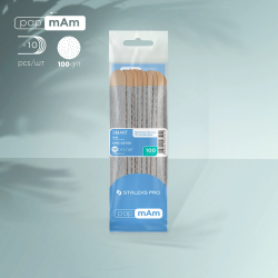Ersatzfeilen PapMam auf einem Holz SMART 22 (10 Stück) 100 grit  Staleks